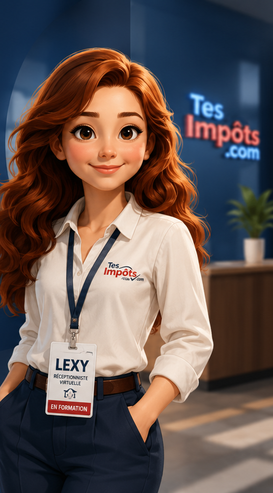 Lexy, réceptionniste virtuelle de TesImpôts